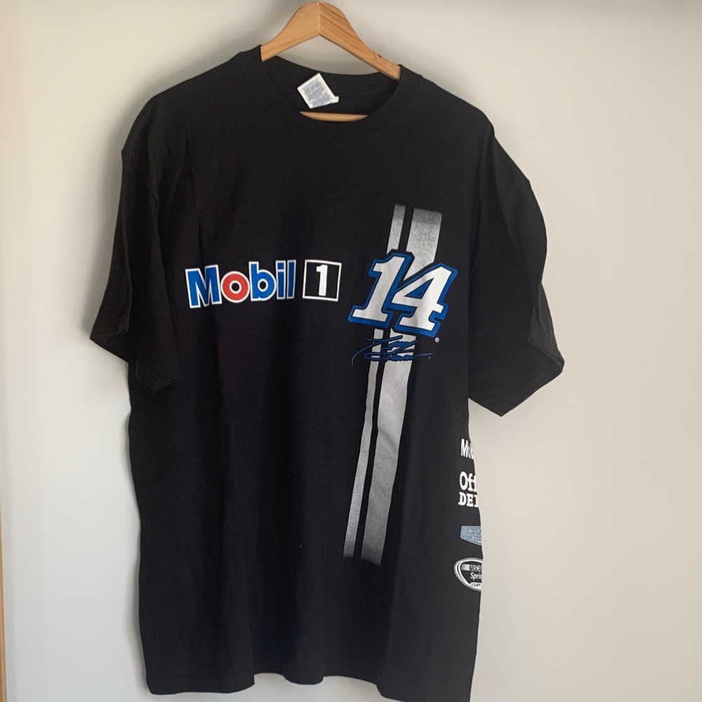Black Graphic T-Shirt nascar